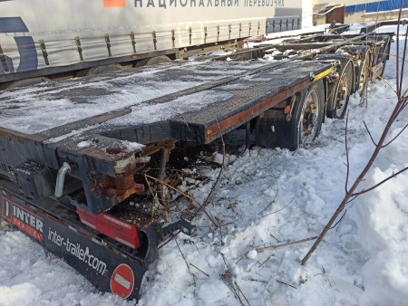 ПК ИНТЕРПРИЦЕП 8533 Полуприцеп контейнеровоз 4 оси 853385 — Б/У, 2023 г.