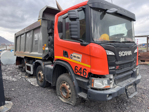 Scania P 8x4 Самосвал 440B8X4HZTA — Б/У, 2021 г.