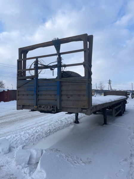 Туймазинский завод автобетоновозов 5885 Полуприцеп бортовой 588513 — Б/У, 2023 г.