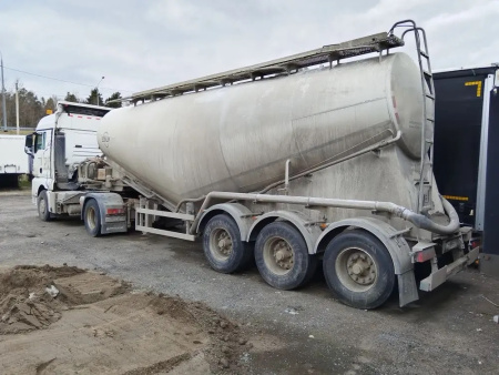 BONUM 914230 Полуприцеп цементовоз — Б/У, 2023 г.