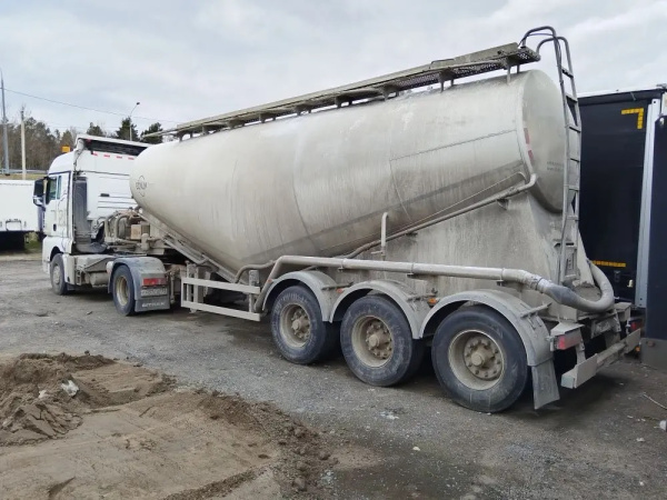 BONUM 914230 Полуприцеп цементовоз — Б/У, 2023 г.