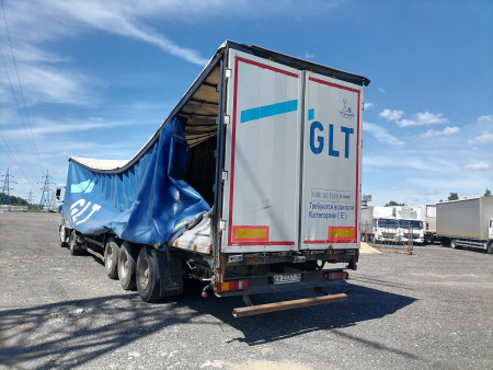 Тонар 97461 Полуприцеп бортовой — Б/У, 2018 г.