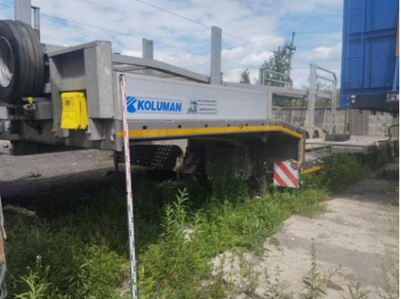 Yalcin Dorse 4DDUZ Полуприцеп тяжеловоз 4 оси 4DDUZ29 — Б/У, 2023 г.