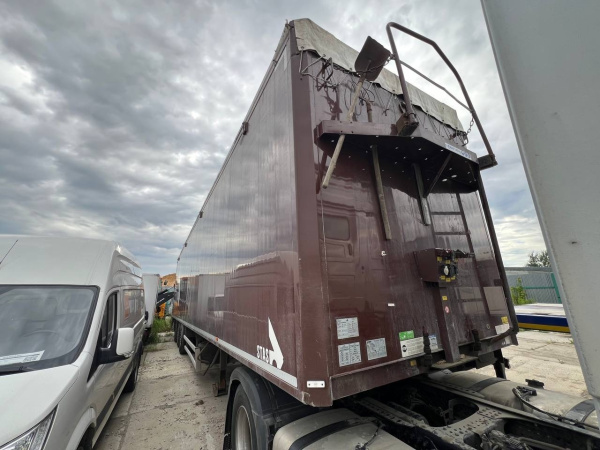 STAS S300ZX Полуприцеп со сдвижным полом — Б/У, 2021 г.