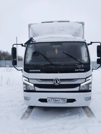 DongFeng C120 Изотермический/рефрижератор с гидробортом АФ-475400-02 — Б/У, 2024 г.