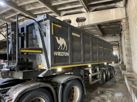 Wielton NW-3 Полуприцеп самосвальный NW3S33PK — Б/У, 2018 г.