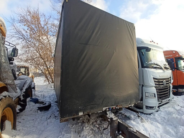 Камский завод Трансмаш 870610 Прицеп шторно-бортовой — Б/У, 2019 г.