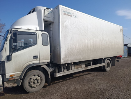 JAC N120 Изотермический/рефрижератор с гидробортом 7712К-0000010-03 — Б/У, 2024 г.