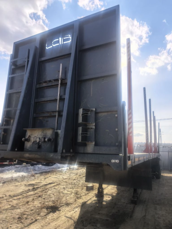 САВ (СпецАвто-Восток) 9318 Полуприцеп тяжеловоз 2 оси 931822-0000090-E30 — Б/У, 2023 г.