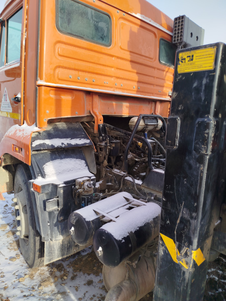 Коммерческие грузовики K3B на шасси КамАЗ 65115 6x4 Бортовой с КМУ 4377B3-10 — Б/У, 2023 г.