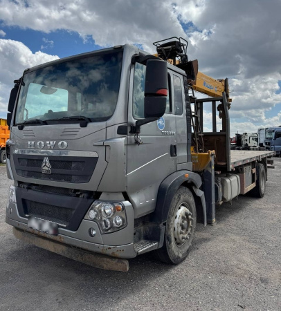 HOWO ZZ5167JSQM561GE1 с КМУ XCMG SQS157RU-8 — Б/У, 2023 г.
