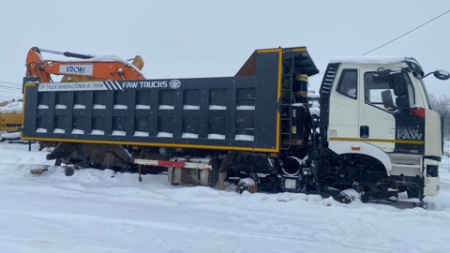 Автомастер 6589 на шасси FAW J6 6x4 Самосвал 658983 — Б/У, 2020 г.