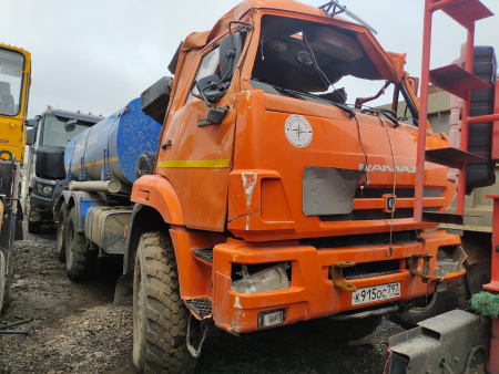 НПО Трансмастер 4671 на шасси КамАЗ 43118 6x6 Автоцистерна пищевая 4671М2-20 — Б/У, 2023 г.