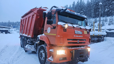 РЯЖСКИЙ АВТОРЕМОНТНЫЙ ЗАВОД МК-4534 на шасси КамАЗ 6520 6x4 КДМ — Б/У, 2023 г.
