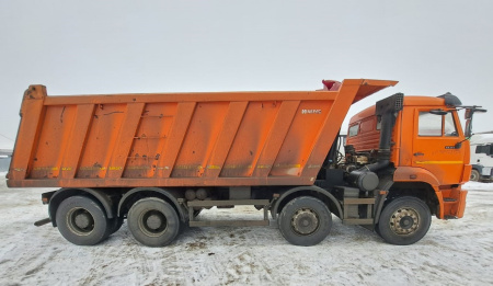 КамАЗ 65201 8x4 Самосвал 65201-53 — Б/У, 2017 г.