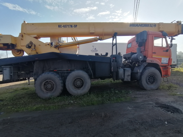 ИМЗ Автокран КС-45717К на шасси КамАЗ 43118 6x6 Автокран КС-45717К-3Р — Б/У, 2020 г.