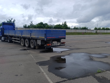 Туймазинский завод автобетоновозов 5885 Полуприцеп бортовой 588513 — Б/У, 2023 г.