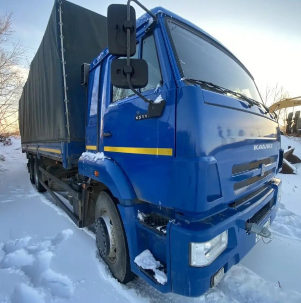 КАМАЗ 65117 6x4 бортовой — Б/У, 2022 г.