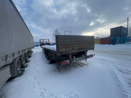 Туймазинский завод автобетоновозов 5885 Полуприцеп бортовой 588513 — Б/У, 2023 г.