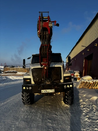 Челябинский механический завод (ЧМЗ) КС-5573 на шасси Ural NEXT 4320 6x6 Автокран 6929H0-1 — Б/У, 2022 г.
