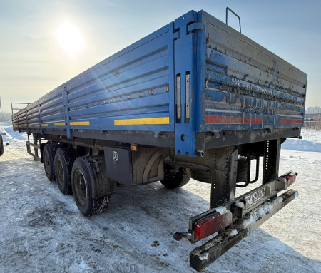 Туймазинский завод автобетоновозов 5885 Полуприцеп бортовой 588513 — Б/У, 2024 г.