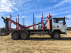 Shacman (Shaanxi) SX 6x6 Сортиментовоз с КМУ 3258А3 — Б/У, 2024 г.