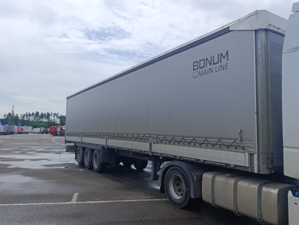 BONUM 9142 Полуприцеп шторный 914296-04 — Б/У, 2024 г.
