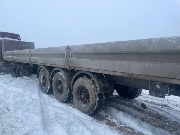 САВ (СпецАвто-Восток) 9318 Полуприцеп тяжеловоз 3 оси 931803E3 — Б/У, 2024 г.