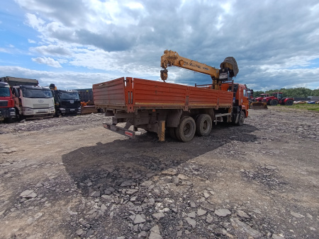 КамАЗ 65115 6x4 Бортовой с КМУ 732450 — Б/У, 2021 г.