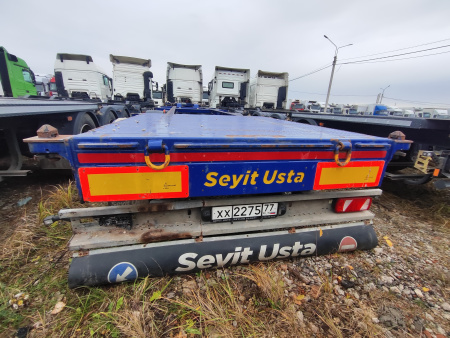 SEYIT USTA 14114 Полуприцеп контейнеровоз 4 оси — Б/У, 2023 г.