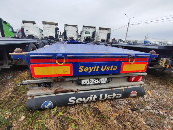 SEYIT USTA 14114 Полуприцеп контейнеровоз 4 оси — Б/У, 2023 г.