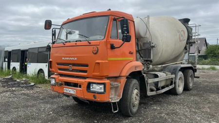 КамАЗ 6520 6x4 Автобетоносмеситель 5814Z9 — Б/У, 2024 г.