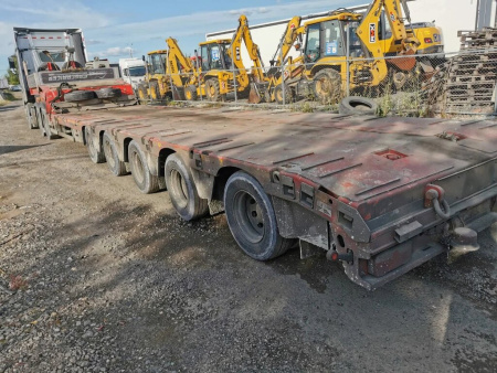 Спецприцеп 9942 Полуприцеп тяжеловоз 5 осей 9942L5 — Б/У, 2023 г.