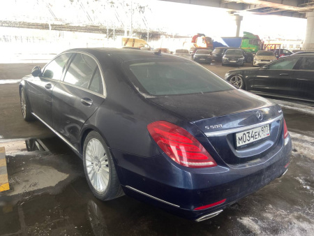 Mercedes-Benz S-CLASS 500 4MATIC L — Б/У, 2016 г.