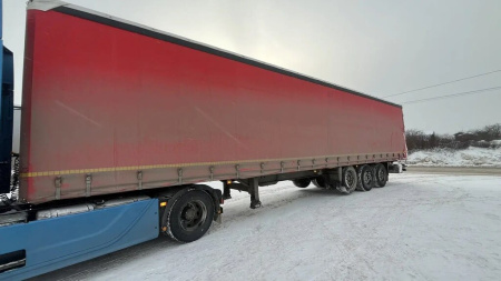 Туймазинский завод автобетоновозов 5885 Полуприцеп шторный 588510 — Б/У, 2024 г.