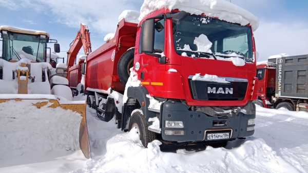 MAN TGS 41.480 8x8 BB-WW — Б/У, 2015 г. (Сургут, 500000 км)