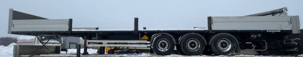 Grunwald 9453 Полуприцеп бортовой 9453-0000010-10 — Б/У, 2023 г.