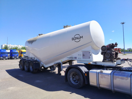 BONUM 914230 Полуприцеп цистерна для сыпучих грузов — Б/У, 2023 г.