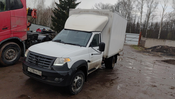 УАЗ (Ульяновский автомобильный завод, ООО) Профи однорядная кабина — Б/У, 2025 г. (Казань, 25975 км)