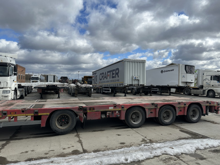 Тверьстроймаш 9939 Полуприцеп тяжеловоз 4 оси 993941 — Б/У, 2020 г.