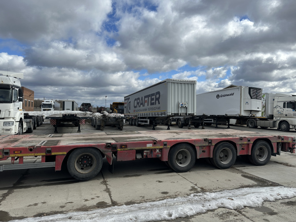 Тверьстроймаш 9939 Полуприцеп тяжеловоз 4 оси 993941 — Б/У, 2020 г.