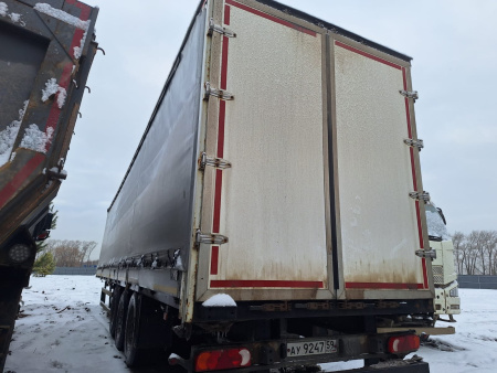 Туймазинский завод автобетоновозов 5885 Полуприцеп шторный 588516 — Б/У, 2022 г.