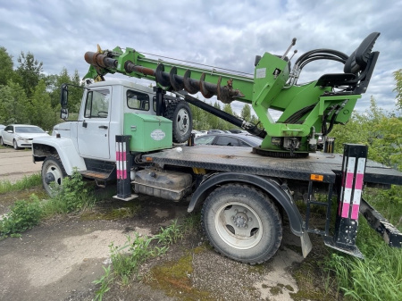 Чайка-Сервис 2784* на шасси GAZ 3308 4x4 Бортовой c КМУ — Б/У, 2023 г.