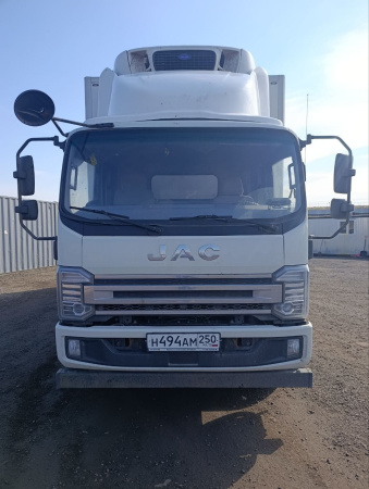 JAC N120 Изотермический/рефрижератор с гидробортом 7712К-0000010-03 — Б/У, 2024 г.