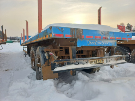 УралСпецТранс 9465 Полуприцеп бортовой 94654L — Б/У, 2022 г.