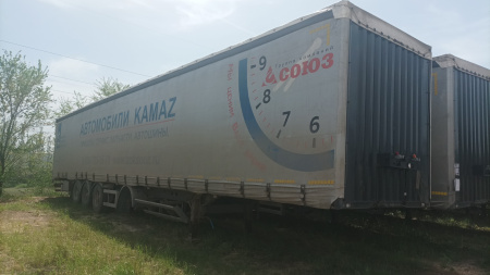 ТОНАР 97882 Полуприцеп шторный — Б/У, 2020 г.
