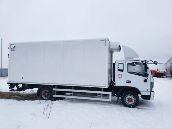 DongFeng C120 Изотермический/рефрижератор с гидробортом АФ-475400-02 — Б/У, 2024 г.
