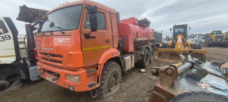 УралСпецТранс 5453 на шасси КамАЗ 43118 6x6 Автотопливозаправщик 5453Z1-100 — Б/У, 2022 г.