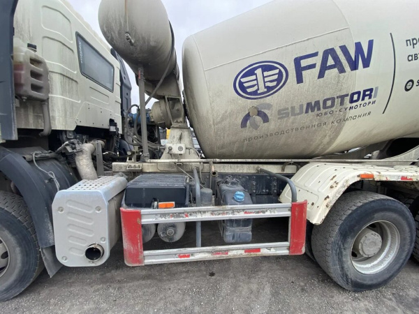 ПК ЮБО-СУМОТОРИ 4591 на шасси FAW CA 3250 6x4 Автобетоносмеситель 4591AB — Б/У, 2022 г.