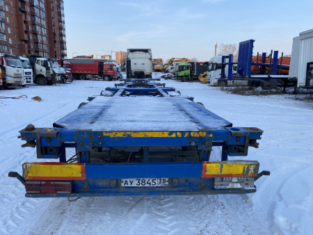 ЧМЗАП 9906 Полуприцеп контейнеровоз 3 оси 99064H-04 — Б/У, 2022 г.